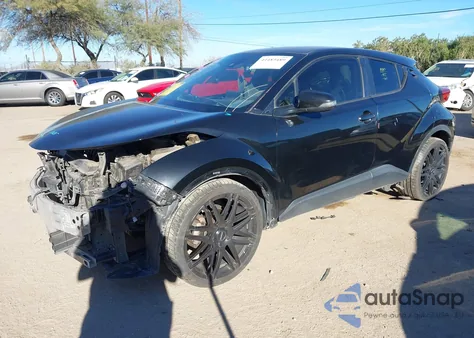 2019 Toyota C-Hr Le z USA, uszkodzony, nr VIN JTNKHMBX7K1026753